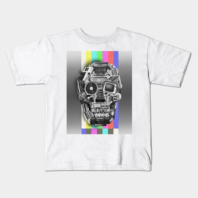 skull Kids T-Shirt by BekimART